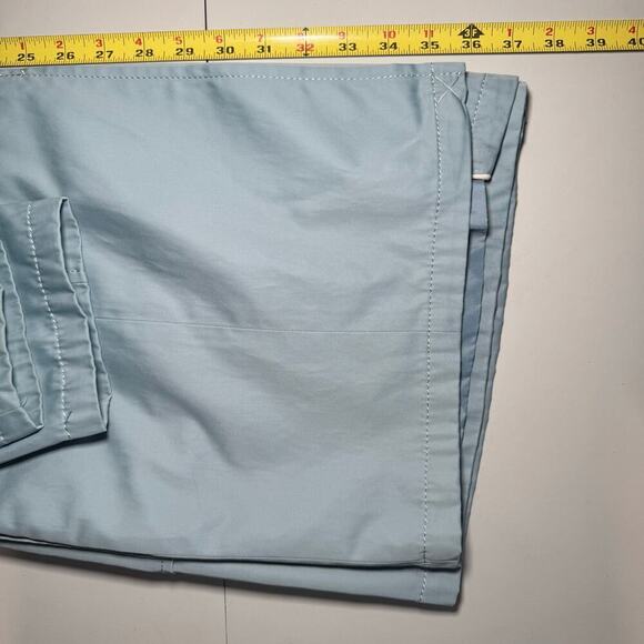 Fitz-Wright Vintage Belted Button Front Trench Coat Light Blue Women Size M - Picture 16 of 16